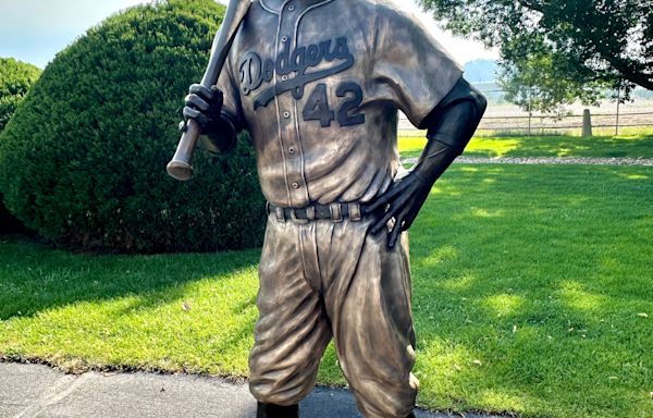 Replacement for stolen Jackie Robinson statue completed in Loveland