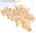 Postal codes in Belgium