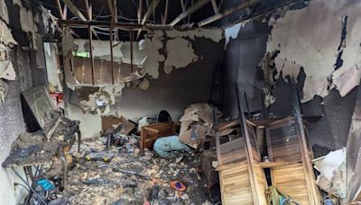 ‘Everything’s burned’: South KC apartment destroys units, tenants need to start over