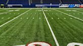 Colts outline No. 3 on Lucas Oil's 30-yard lines in honor of Damar Hamlin