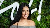 Demi Moore, 59, is her own best advert as she models bikinis from 'sensitive' swimwear collection