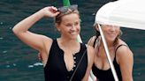 Reese Witherspoon Enjoys the Sunshine While Vacationing on the Italian Coast