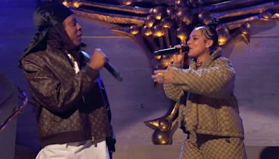 ...Something Crazy” At The Tony Awards & Is Joined By Jay-Z For “Empire State Of Mind” Performance