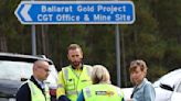 Falling rocks in Australian gold mine kill 1 miner and severely injure another while 29 reach safety