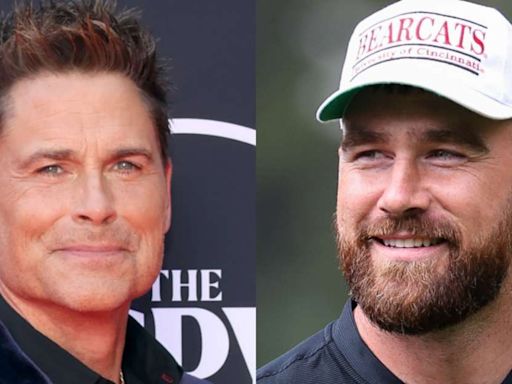 Rob Lowe Shares Direct Opinion of Travis Kelce's Upcoming New Project