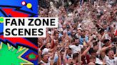 Euro 2024: Fan zone in London reacts as Watkins scores for England