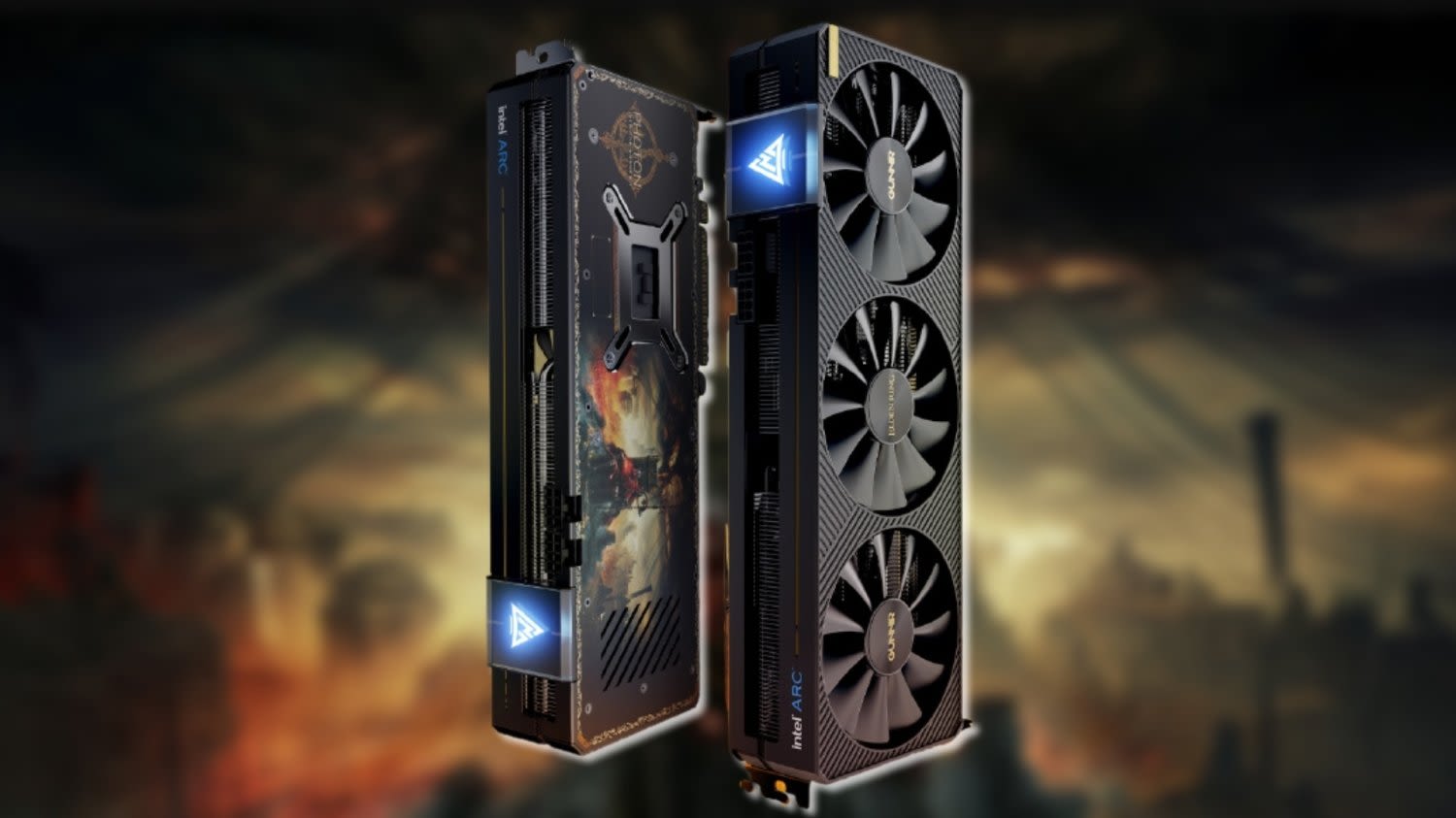 Elden Ring special edition graphics cards are coming and they're Intel Arc A770 and A750s