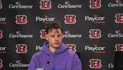 Watch: Joe Burrow Arrives at Paycor Stadium for Bengals' Offseason Workouts