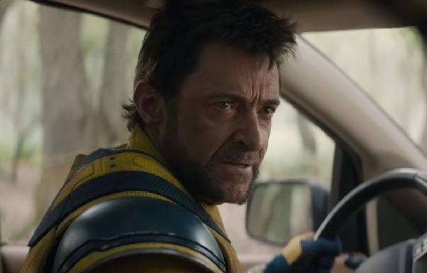 ...Hugh Jackman Working Out Without His Wolverine Facial Hair Again. Thank Goodness Deadpool 3's About To Come Out