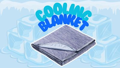 This cooling blanket from Amazon is a 'life-saver' for hot summer nights — under $70