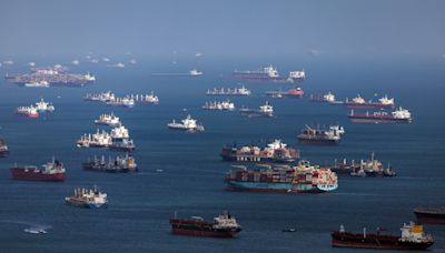 Singapore port container logjam worsens as ships avoid Red Sea