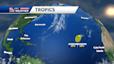 First potential for tropical development in the Atlantic