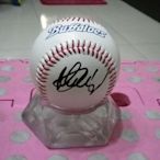 棒球天地--5折賠錢出--美國MLB大聯盟Ichiro Suzuki鈴木一朗簽名歐力士猛牛球.字跡漂亮