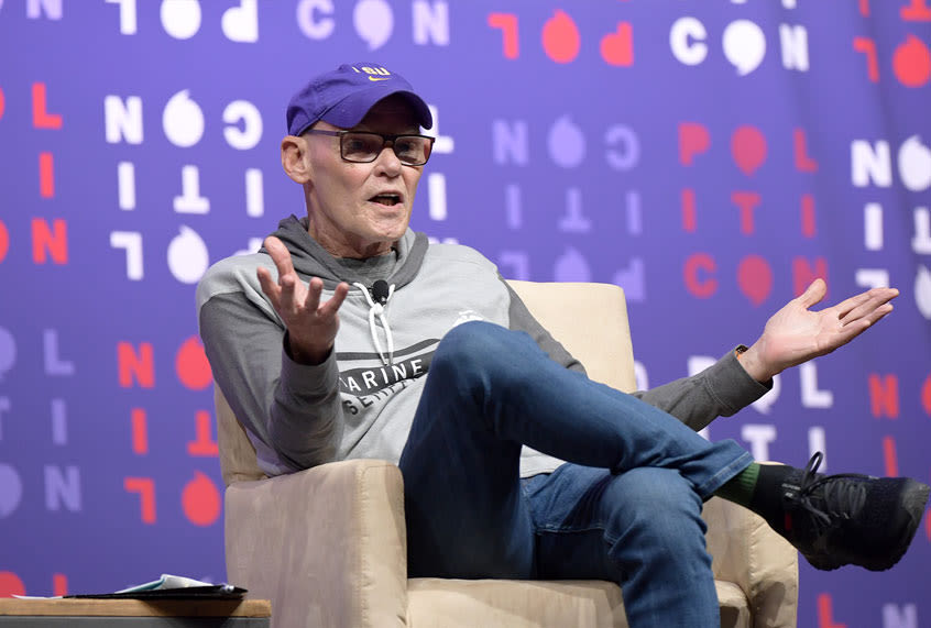 James Carville recommends freezing donations to Biden-supporting candidates