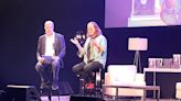 "Circus magazine said, 'If Lee's voice was any higher and raspier, his audience would consist exclusively of dogs and extraterrestrials": Watch Geddy Lee read from his memoir My Effin' Life onstage in Seattle with Nirvana's Krist...