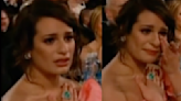 Lea Michele's Been Accused of Fake Crying at the Golden Globes