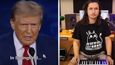 'Please don't eat my cat': Trump parody song goes viral