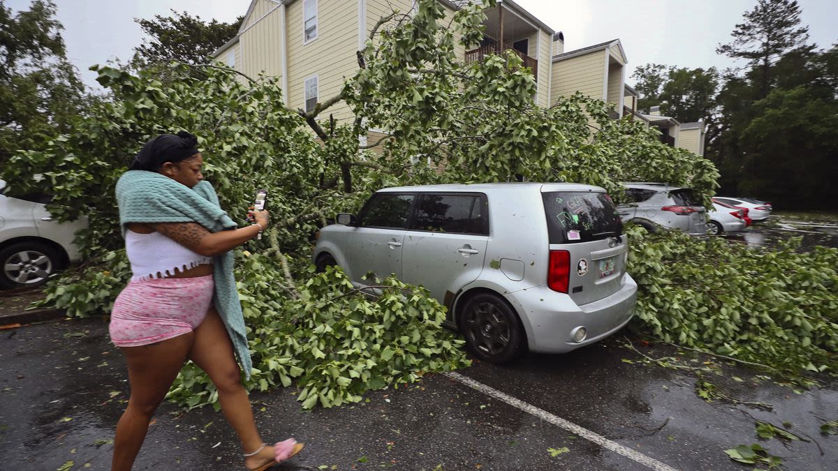 Storms slam parts of Florida. Tampa Bay likely to stay hot and dry.