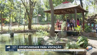 Tradicional ponto turístico de Ribeirão Preto, Jardim Japonês é reaberto após dois anos