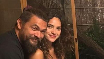 Jason Momoa flirts with girlfriend Adria Arjona on her Instagram post