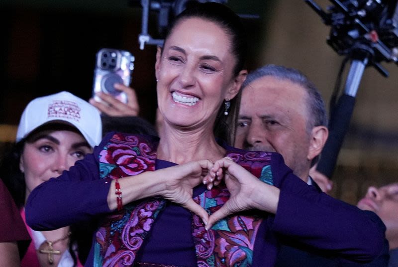 World leaders react to Sheinbaum election as Mexico's first woman president