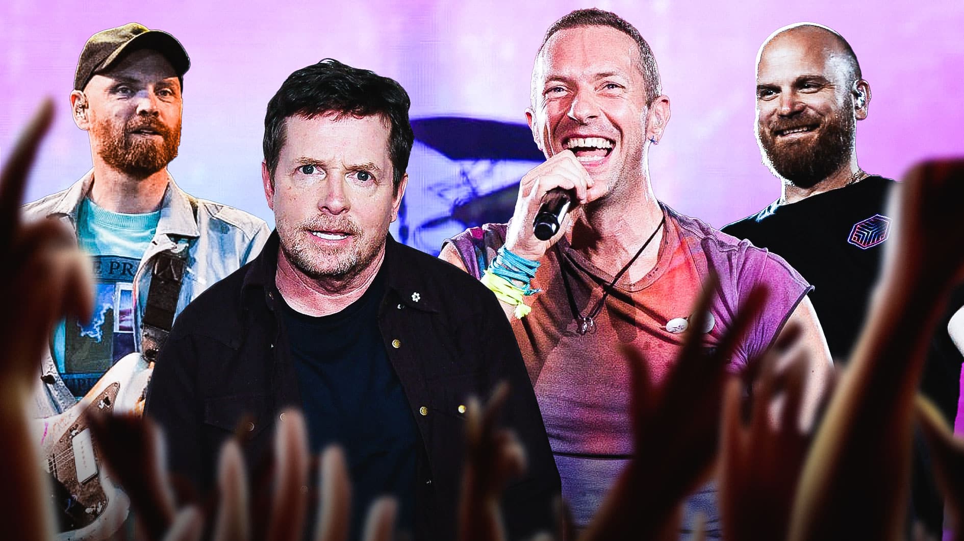 Coldplay thanks Michael J. Fox for 'dream' Glastonbury appearance