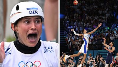 56 Pictures From The Paris Olympics That Freak Me Out Because These Athletes Can't Be Human