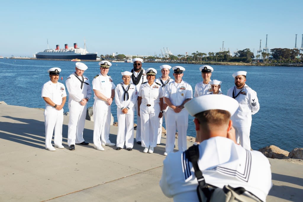 Photos: Long Beach honors military, city’s naval history with Memorial Day tribute