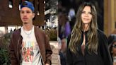 Romeo Beckham Wears Spice Girls Attire Featuring Mom Victoria During Evening Stroll: 'U Like My T-Shirt?'