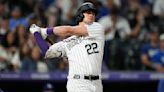 Doyle drives in 4 runs and Montero finishes a triple shy of cycle as Rockies beat Dodgers 14-5