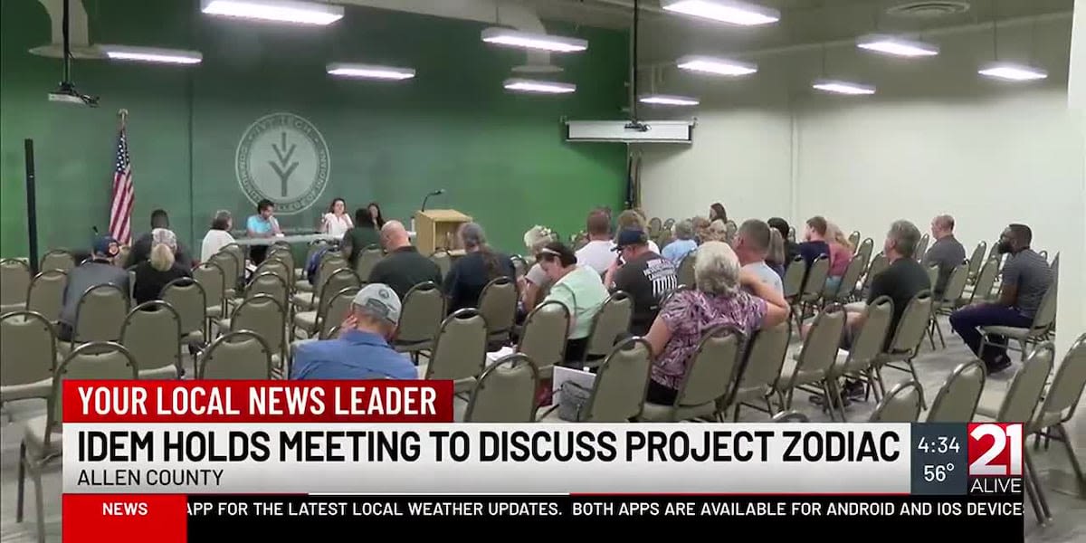 Community members express concern over proposed 'Project Zodiac'