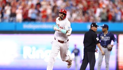 Phillies sweep Rays to reach season-high 30 games over .500