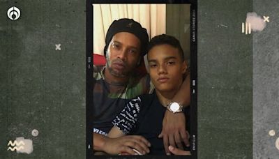 Hijo de Ronaldinho deja el futbol por un día, conoce cuál fue su nuevo “trabajo”