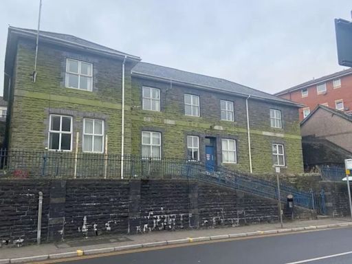 Abandoned valleys police station including cells going to auction for less than £100k