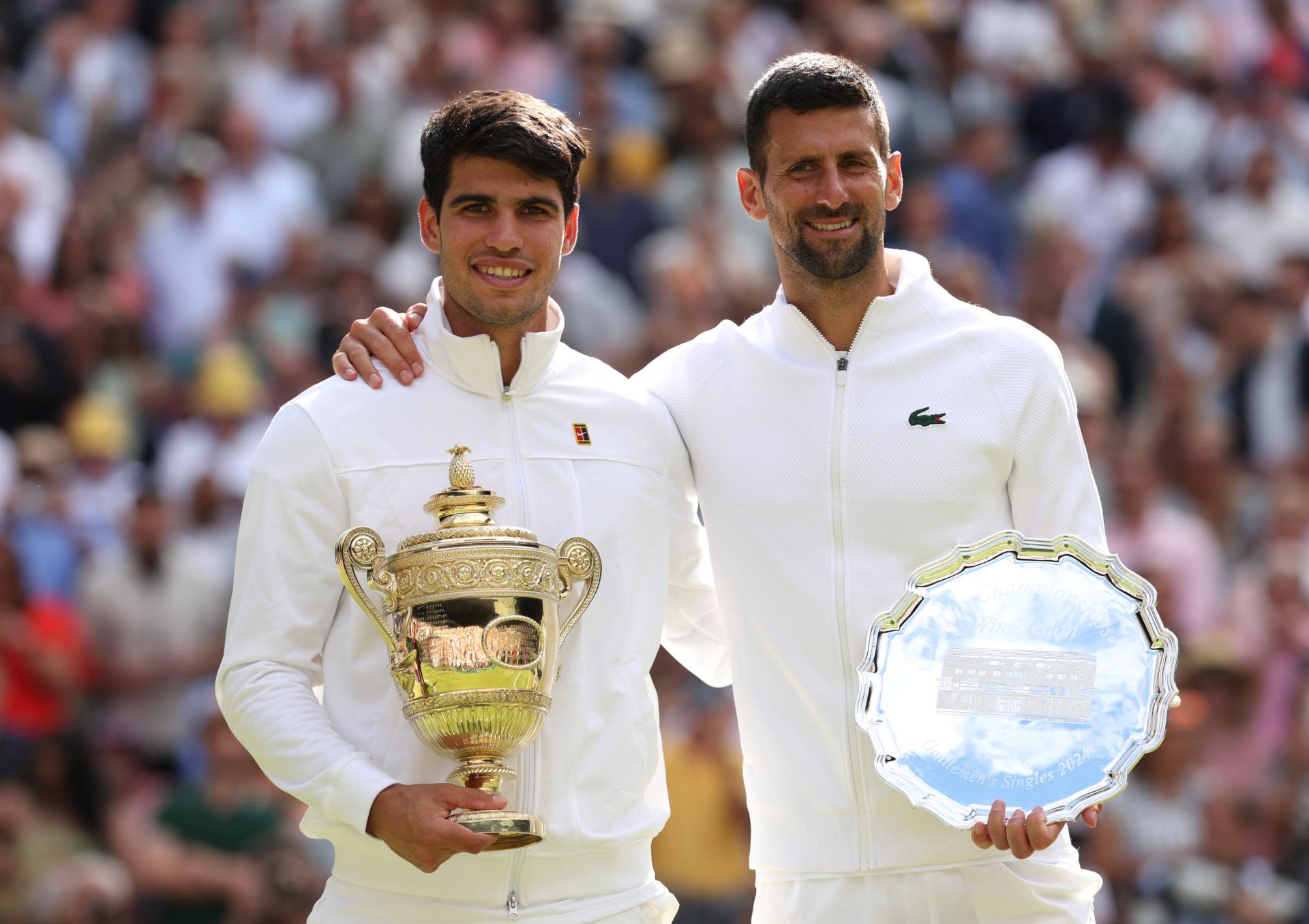 Novak Djokovic admits: 'Jannik Sinner and Carlos Alcaraz beat me badly'