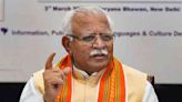 Union minister Manohar Lal Khattar to chair BJP state committee meet