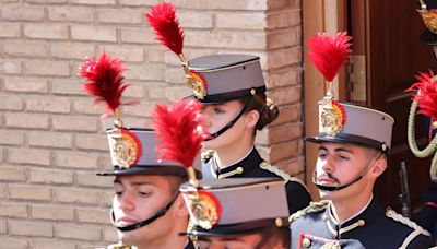 La princesa Leonor, presente en la jura del rey Felipe VI en Zaragoza