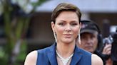 Princess Charlene of Monaco Wows in a Glamorous Navy Gown