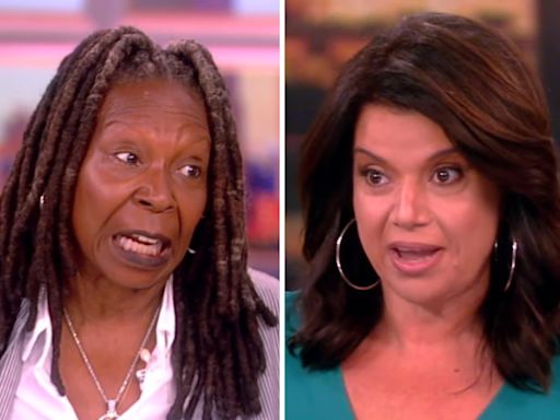 Whoopi Goldberg calls out Ana Navarro on 'The View' for stealing her joke: "Where did you get that from?