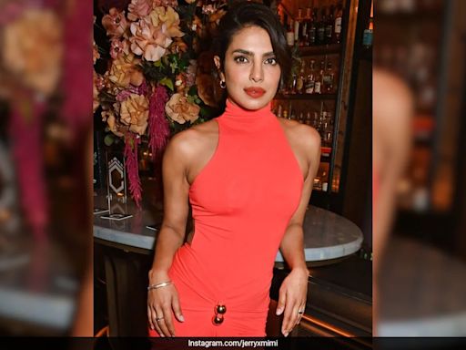 Orange You Glad Priyanka Chopra Made Your Day In This Stylish Ruched Gown?