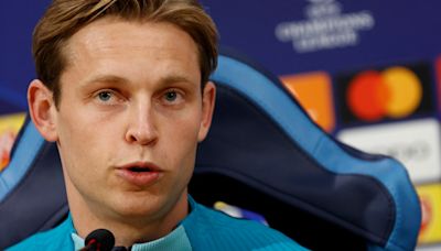 Injured De Jong named in preliminary Dutch squad for Euro 2024