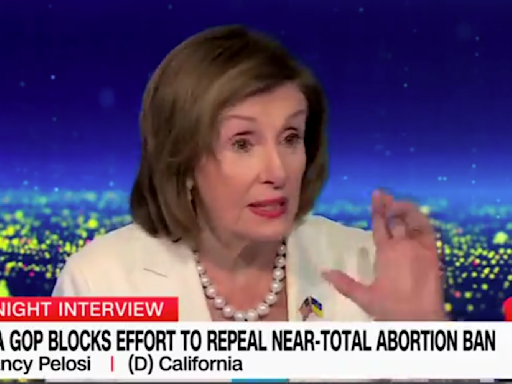 Pelosi Insists Trump Would Support a National Abortion Ban Despite His Stance: ‘I Don‘t Care What He Says’