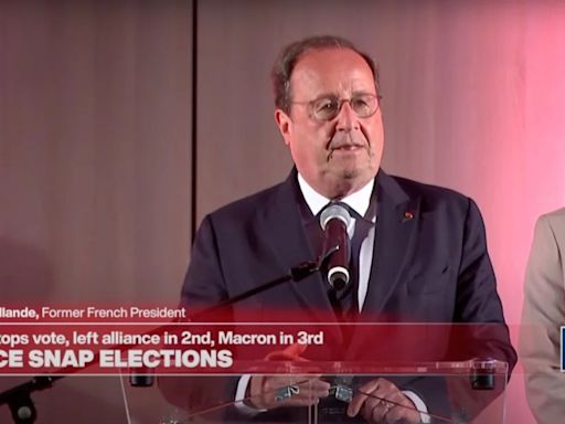 Former French President Warns of Far Right ‘Climbing the Steps to Power’ After it Takes 34% Majority of Votes | Video
