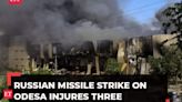 Russia-Ukraine war: Several injured after Russian strike hits Odesa warehouse
