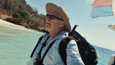 Phillip Schofield wails 'God help me' in new Cast Away clip