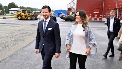 Las primeras imágenes de Carlos Felipe y Sofía de Suecia tras anunciar que esperan su cuarto hijo