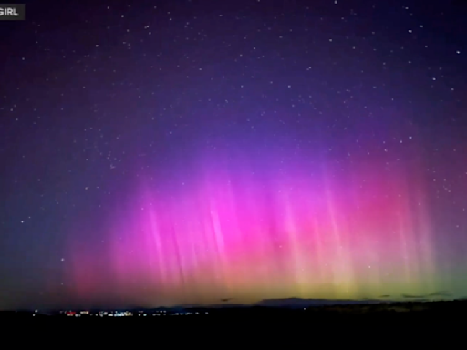 Geomagnetic storm brings rare glimpse of Northern Lights to Southern California