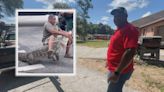 Alligator trapper describes close call while wrangling 9-footer near a school