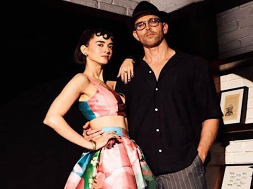 Hrithik Roshan Turns Cheerleader For Girlfriend Saba Azad After Her Big Win At Asian Academy Creative Awards 2024