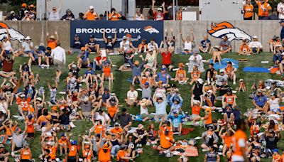 Broncos schedule for Day 4 of training camp